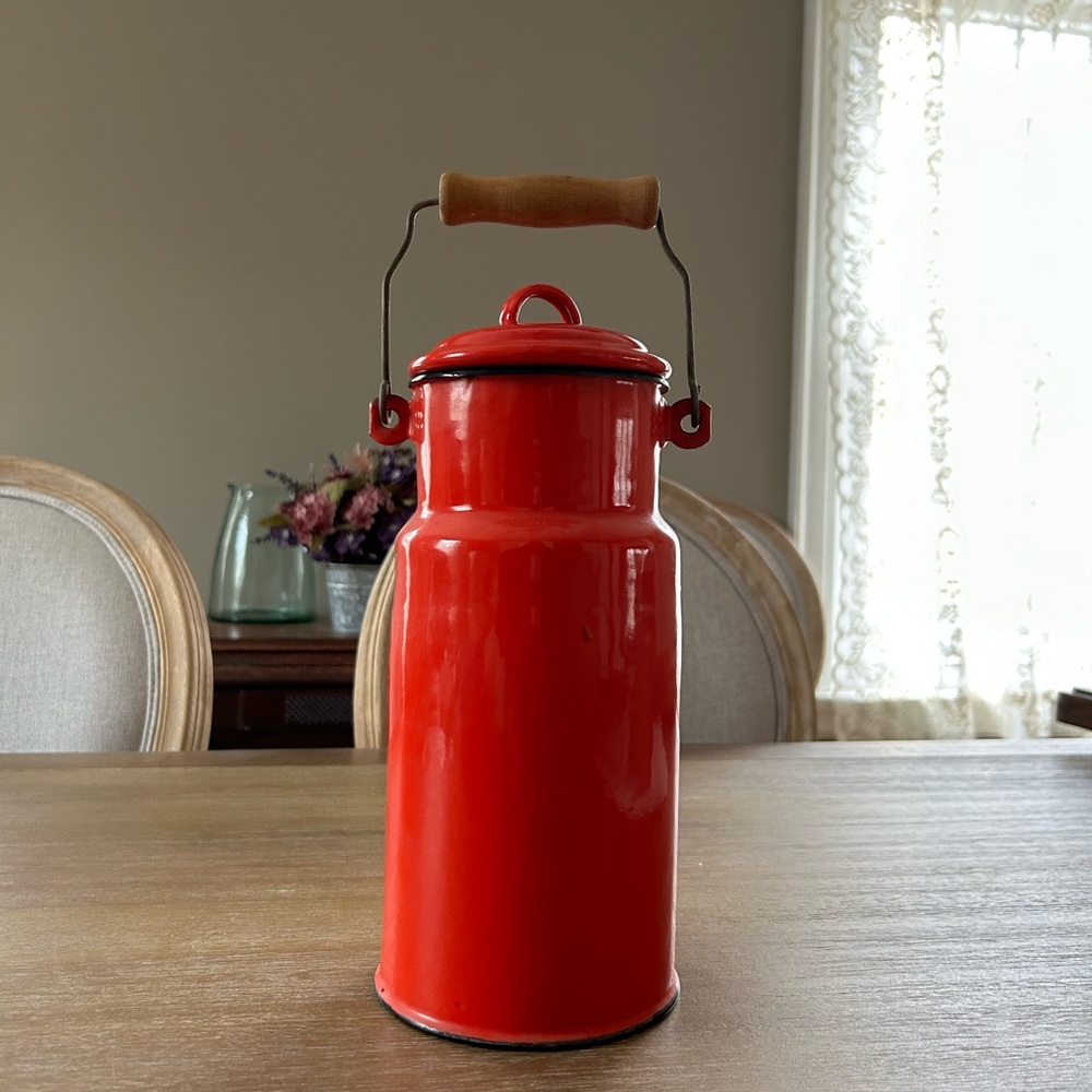 MilkChurn Can Rustic Farmhouse decor